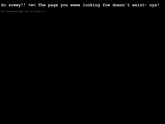 not_found screenshot