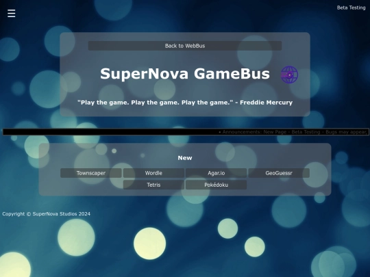 gamebus screenshot