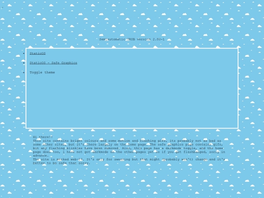 index screenshot