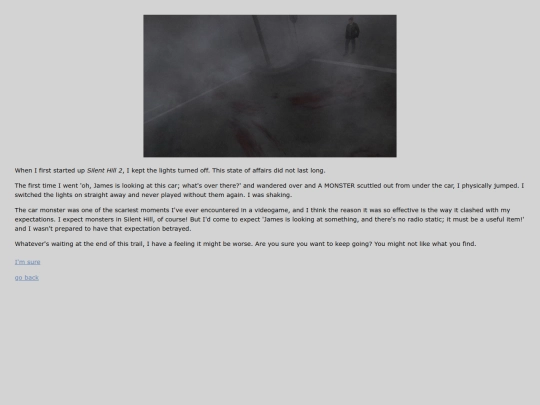 streets/blood screenshot