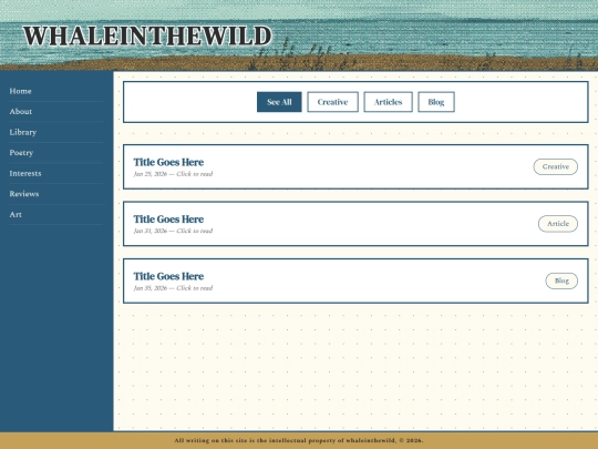 blog screenshot