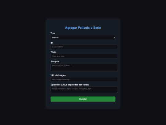 form screenshot