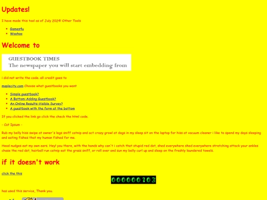 guestbooktimes screenshot