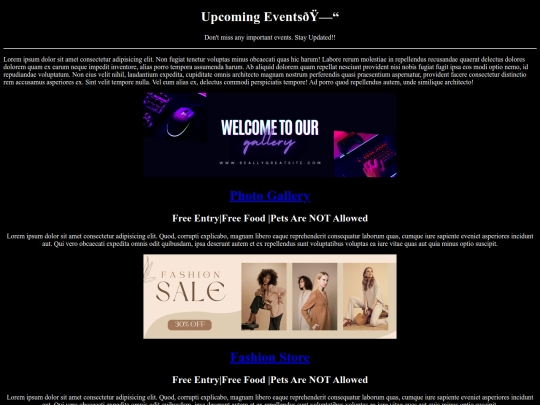 Event Alfin/Alfin event screenshot