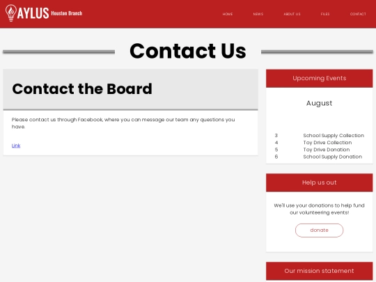 contact screenshot