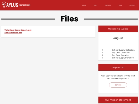 files screenshot