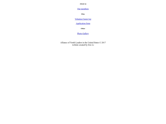 footer screenshot