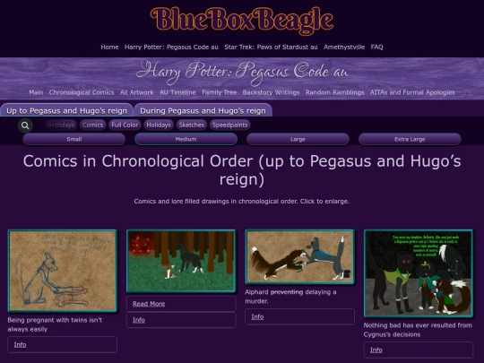 hp-au-chronological-comics-1 screenshot