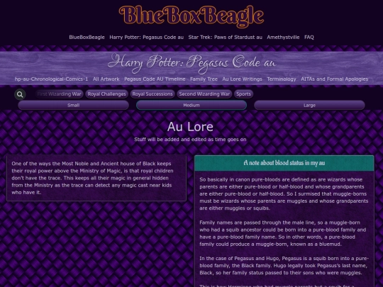 hp-au-writings screenshot
