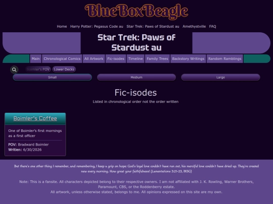st-au-fic-archive screenshot