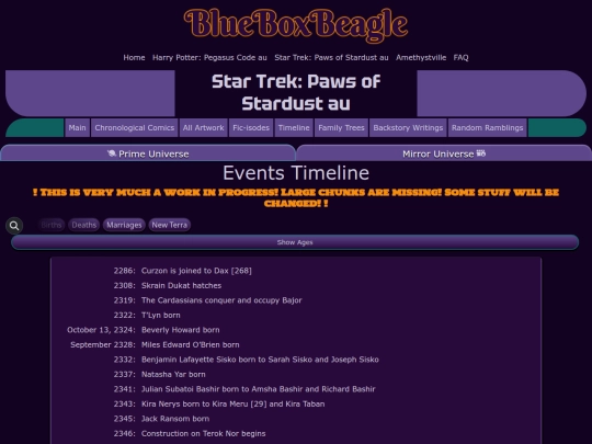st-au-timeline screenshot