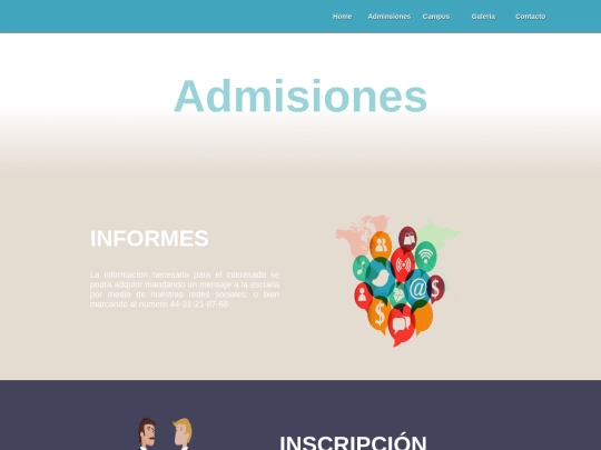 chiquitos/admisiones screenshot