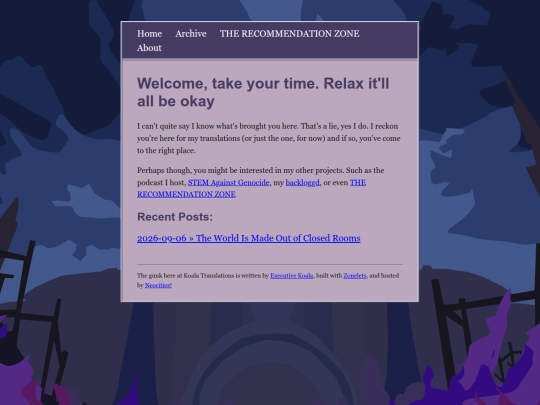index screenshot