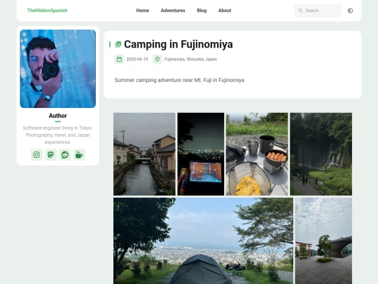galleries/fujinomiya-camping screenshot