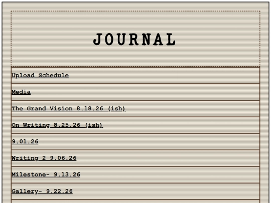 Journal/JournalHome screenshot