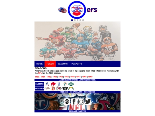 afl/aflseasons screenshot