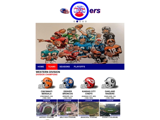 afl/aflwest screenshot