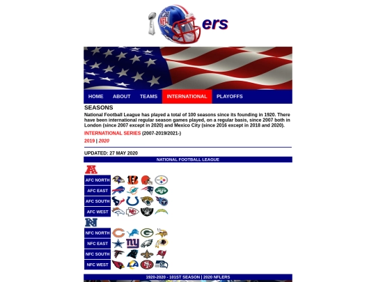 nflseasons screenshot
