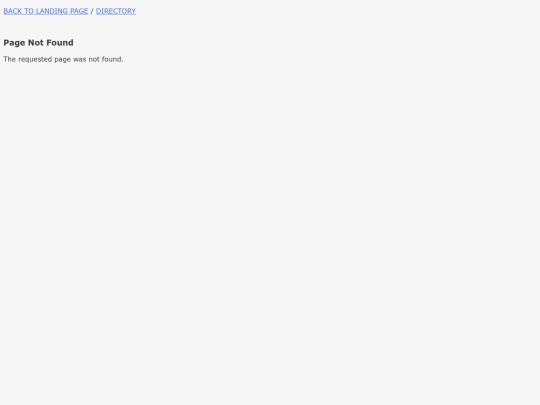 not_found screenshot