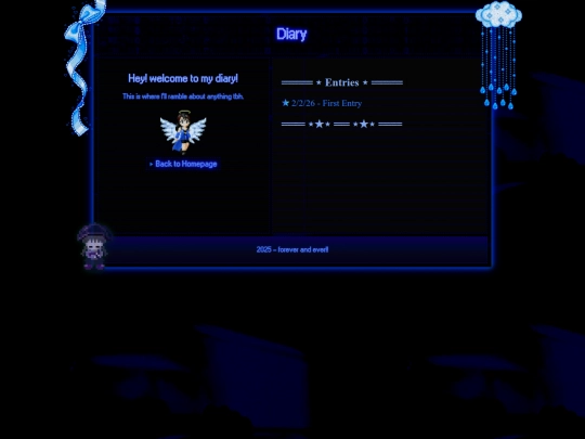 diary screenshot