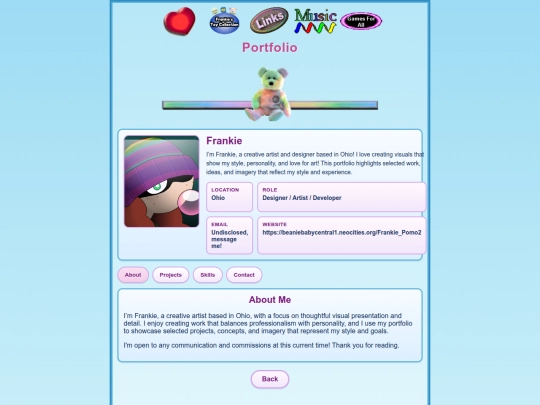 portfolio screenshot