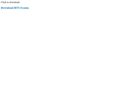 exams/bts screenshot