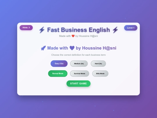 games/fast-biz-english screenshot