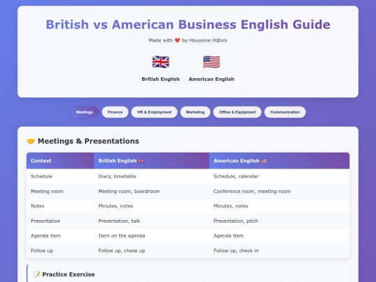 practice/American-vs-British1 screenshot