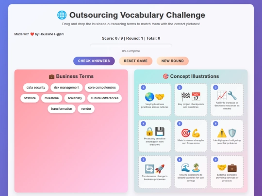 practice/outsourcing-vocab-challenge screenshot