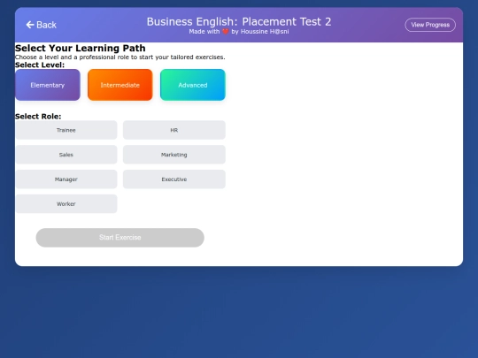 practice/placement-test-2 screenshot