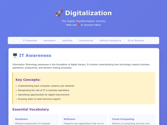 second-year/UNIT5-Digitalization screenshot