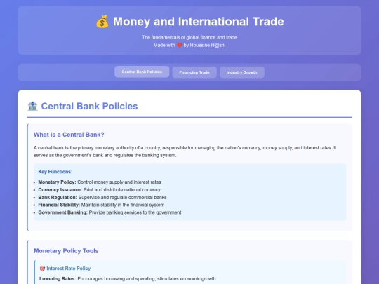 second-year/money-and-international-trade screenshot