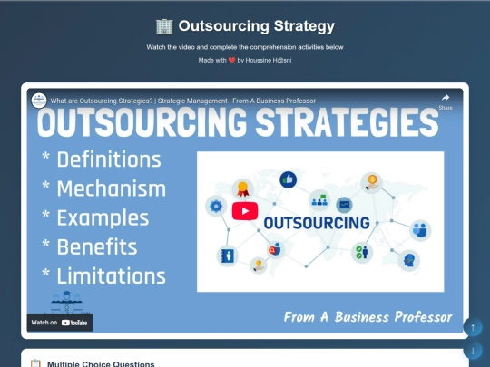 videos/outsourcing screenshot