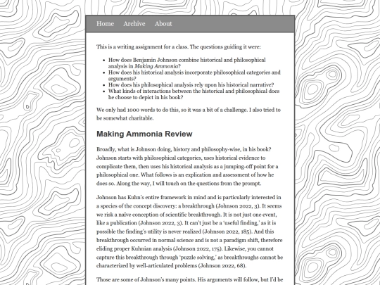 posts/2026-01-24-Making-Ammonia-by-Benjamin-Johnson-Review screenshot