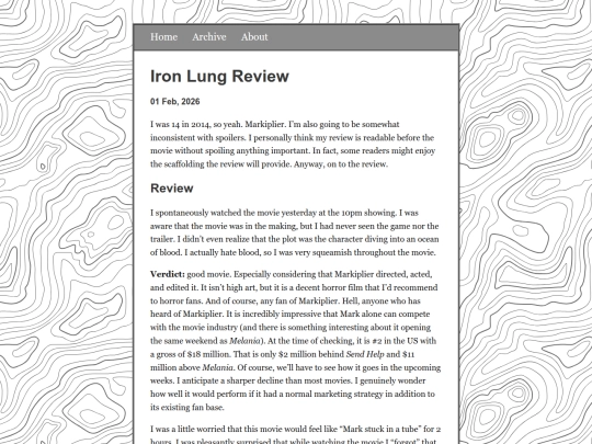 posts/2026-02-01-Iron-Lung-Review screenshot