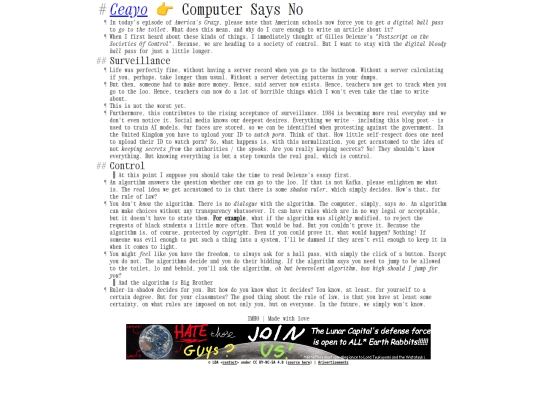 0009 Computer Says No screenshot