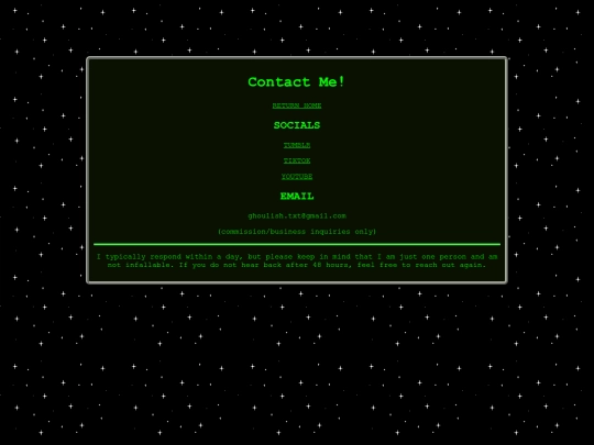 contact screenshot