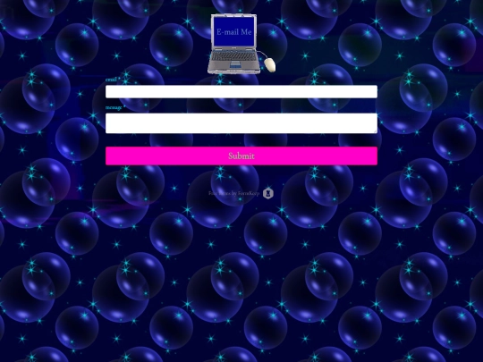 pages/contact screenshot