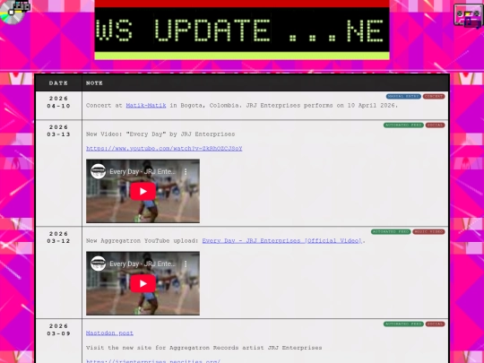 pages/news screenshot