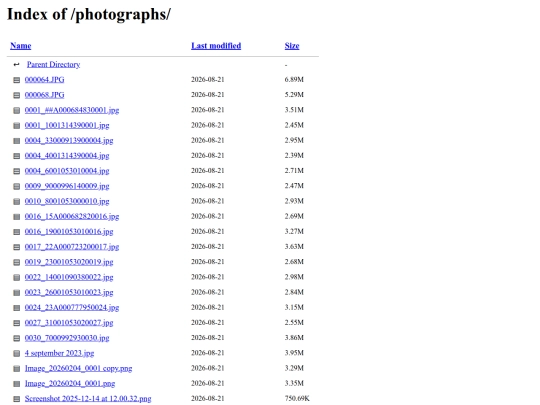 photographs screenshot