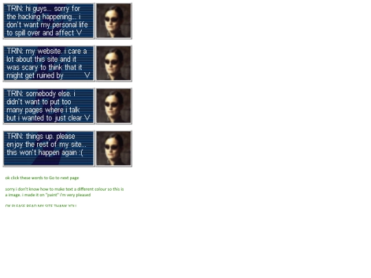talking screenshot