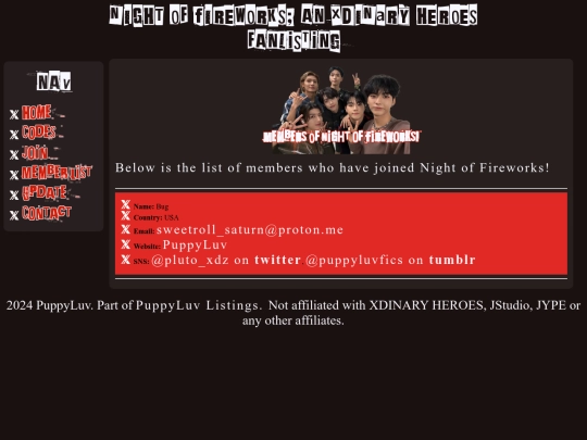 xdinary-heroes/members screenshot