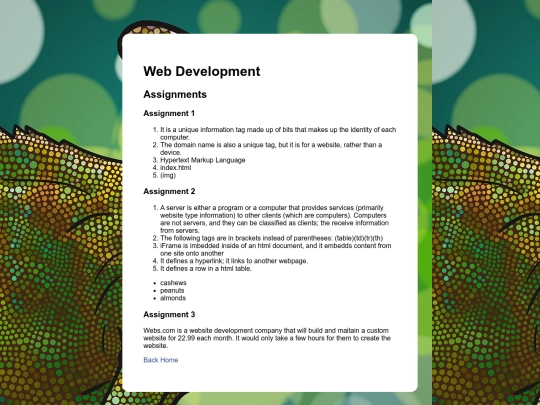 webdevelopment screenshot