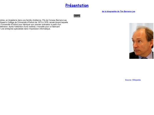 biographie screenshot