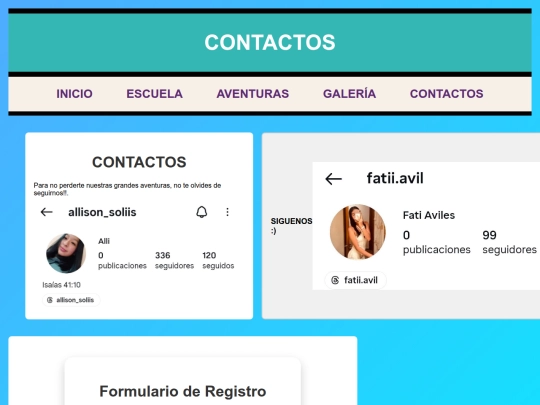 contactos screenshot