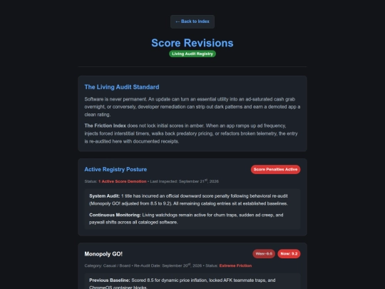 revisions screenshot