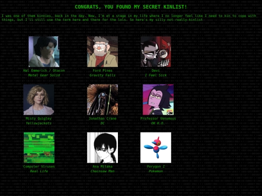 kinlist screenshot