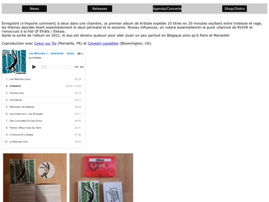 2021-krotale-lesmauvaisjours screenshot