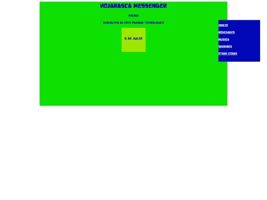 HojarascaMessenger screenshot