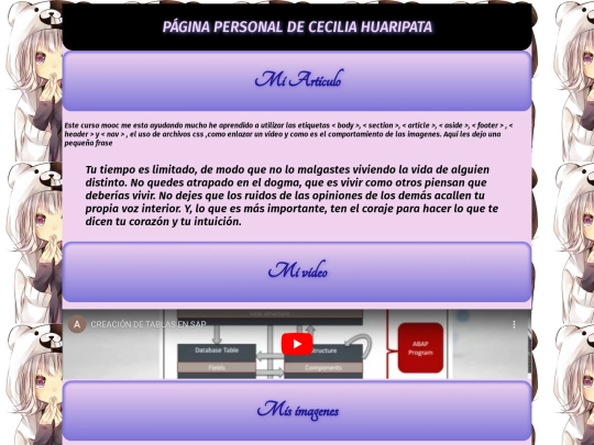 MiPrimeraPagPersonal screenshot